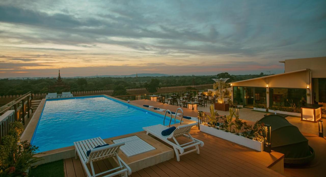 Sunset Palace View Suites Mandalay Exterior foto